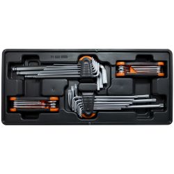 FIXMAN Tray 4 Piece Hex And Torx Key Set